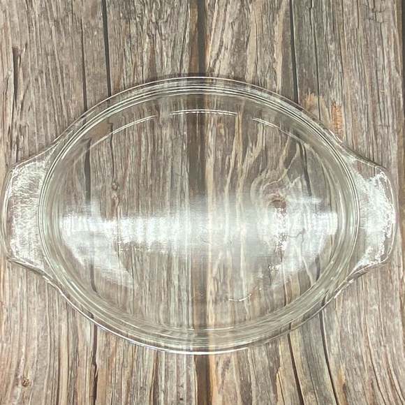 Vintage Anchor Hocking -  Fire King 1 1/2 Quart Oval Covered Meadow Green 433 - Picture 10 of 11